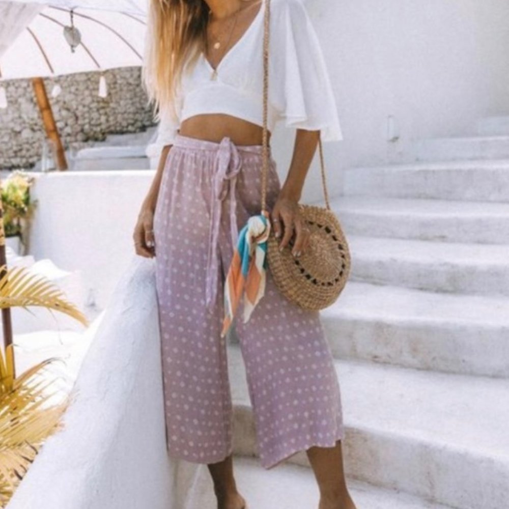 Beachgold Bali: Hepburn Culotte  Bindi Blush